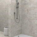 Himalaya Grey 30 x 60cm glazed ceramic stone effect tile room setting