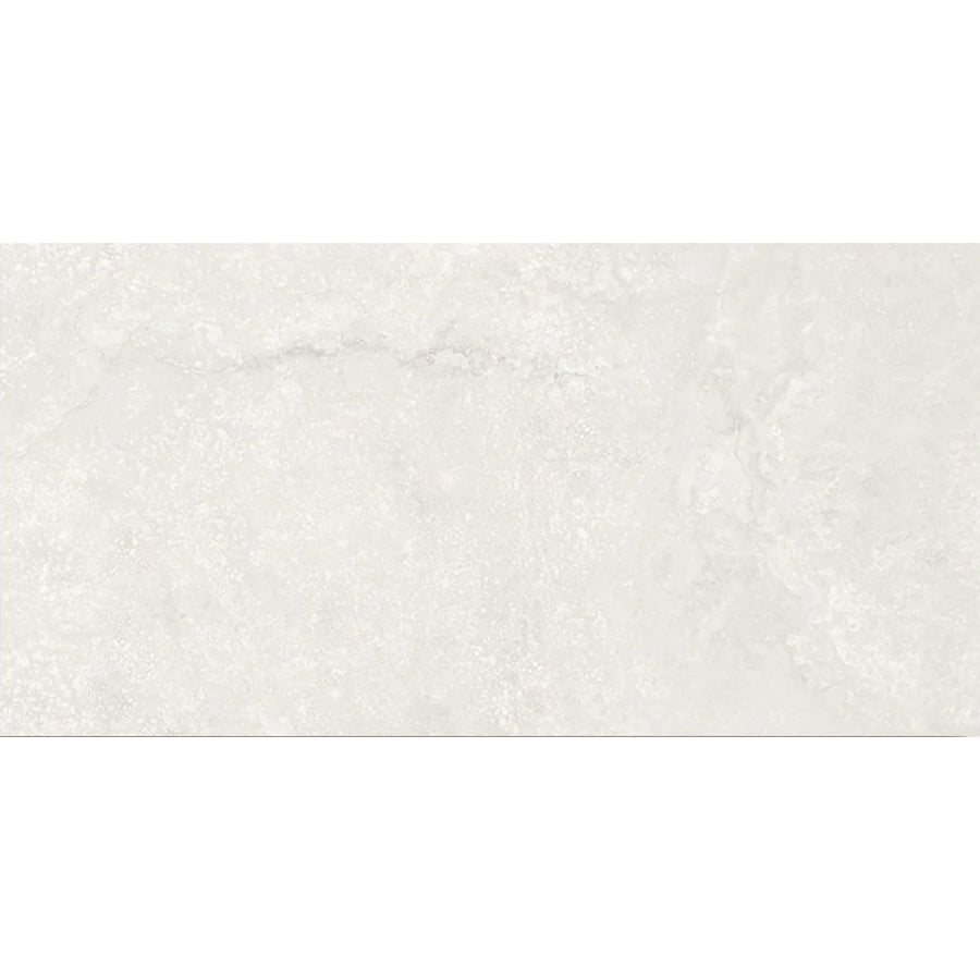 Himalaya White 30 x 60cm glazed ceramic stone effect tile face