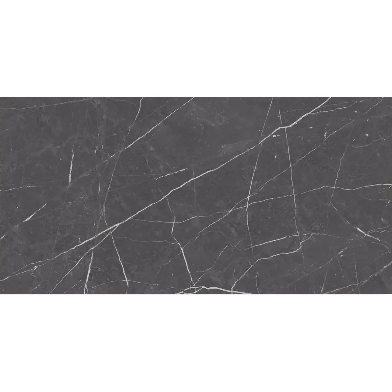 Muse Coal 30 x 60cm ceramic marble effect tile face