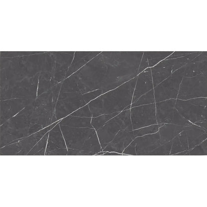 Muse Coal 30 x 60cm ceramic marble effect tile face