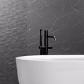 Muse Coal 30 x 60cm ceramic marble effect tile room setting