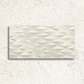 Muse Ivory Prisma Decor 30 x 60cm ceramic marble effect tile face