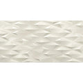 Muse Ivory Prisma Decor 30 x 60cm ceramic marble effect tile face