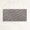 Muse Grey Prisma Decor 30 x 60cm ceramic marble effect tile face