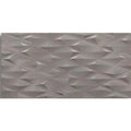 Muse Grey Prisma Decor 30 x 60cm ceramic marble effect tile face
