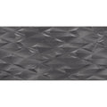 Muse Coal Prisma Decor 30 x 60cm ceramic marble effect tile face