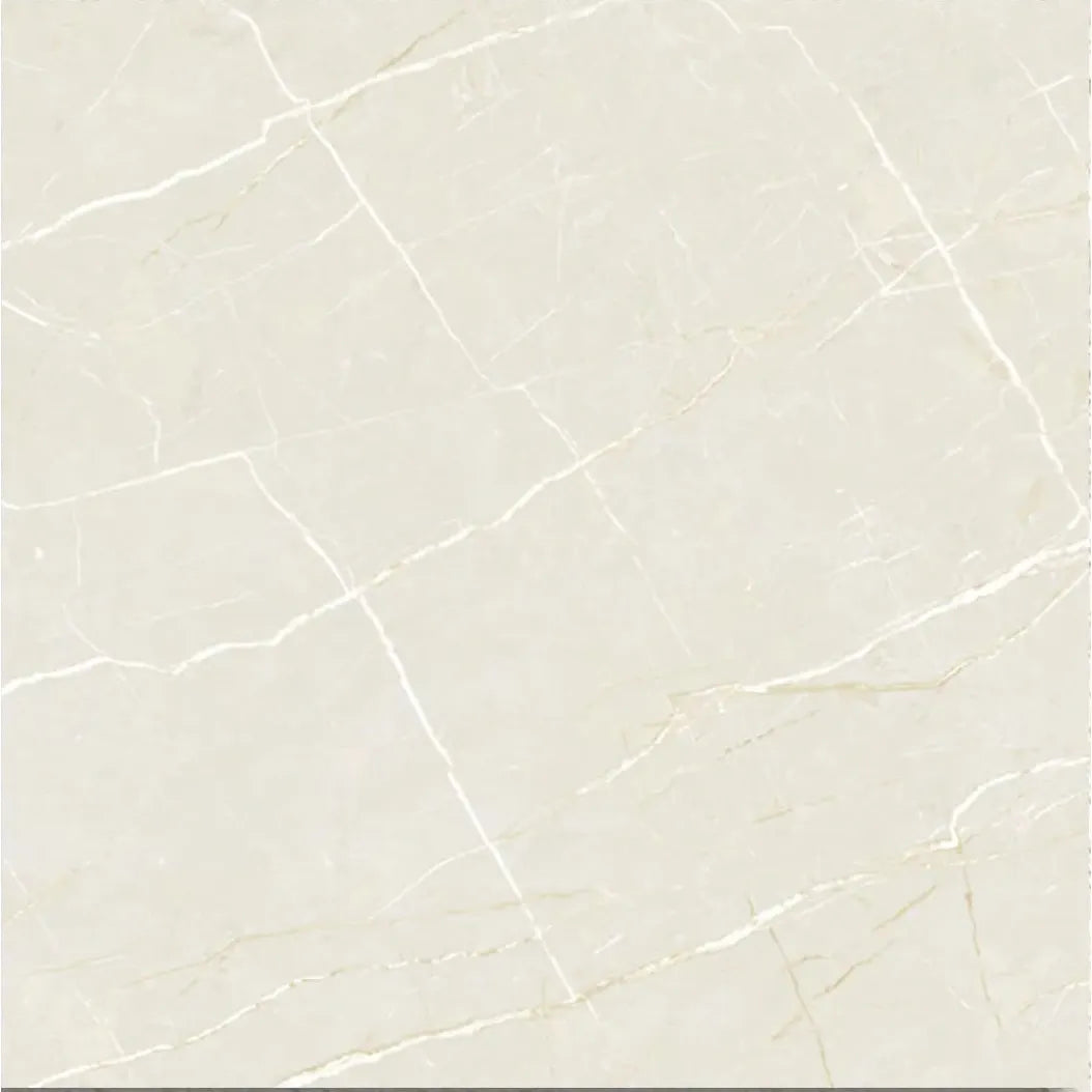 Muse Ivory Natural 60 x 60cm porcelain marble effect tile face