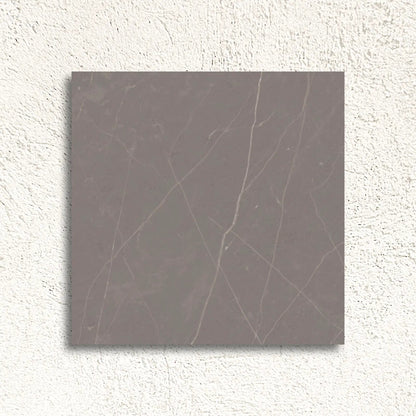 Muse Grey Natural 60 x 60cm porcelain marble effect tile face