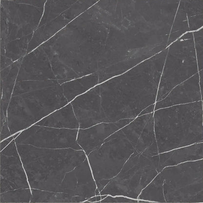 Muse Coal Natural 60 x 60cm porcelain marble effect tile face
