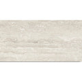 Pure Travertine Grey Matt 30 x 60cm glazed ceramic stone effect tile face