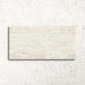 Pure Travertine Ivory Matt 30 x 60cm glazed ceramic stone effect tile face
