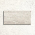 Pure Travertine Grey Gloss 30 x 60cm glazed ceramic stone effect tile face