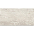 Pure Travertine Grey Gloss 30 x 60cm glazed ceramic stone effect tile face