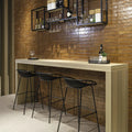 Lisbon Terracotta Shine ceramic wall tile kitchen splashback room setting