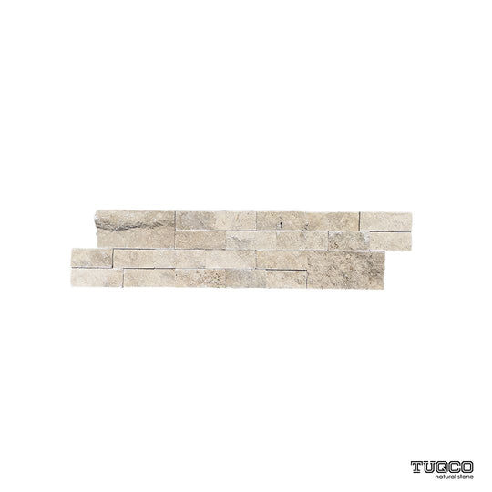Classic Travertine Split Face Ledger Panel Wall & Floor Tile