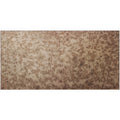 600 x 300mm large format antique mirror copper with a distressed speckled finish in warm beige and brown tones