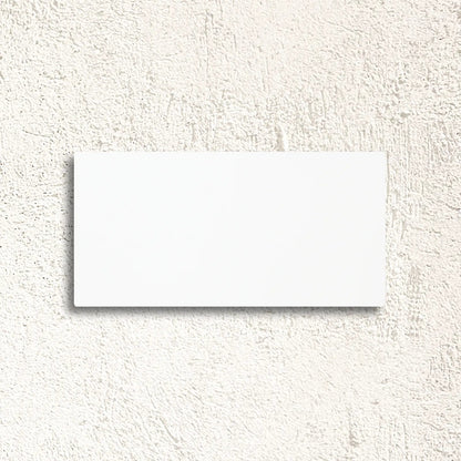 Brilliant White Tabia Bianco Matt Rectified 29.8 x 59.8cm ceramic tile face