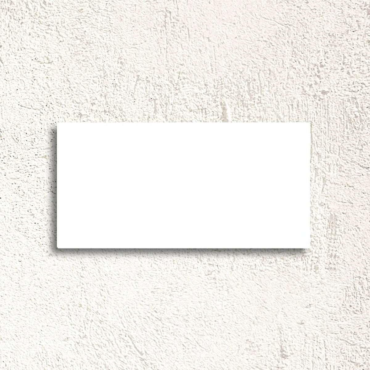 Brilliant White Tabia Bianco Gloss 30 x 60cm ceramic tile face