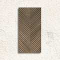 Drewno Brown Chevron 59.8 x 29.8cm porcelain wood effect tile face