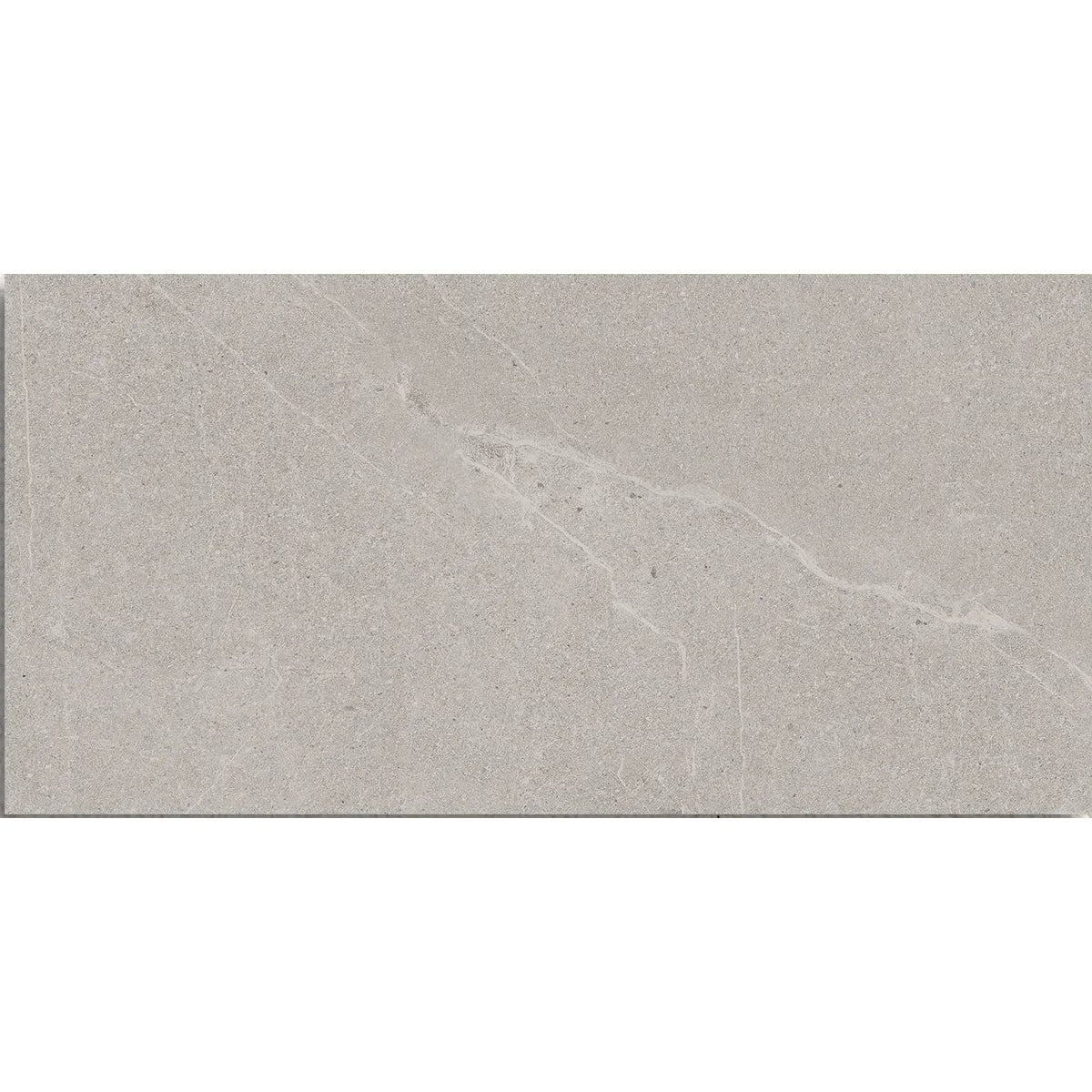 
Athens Light Grey Mat 29.8 x 59.8cm glazed ceramic stone effect tile face