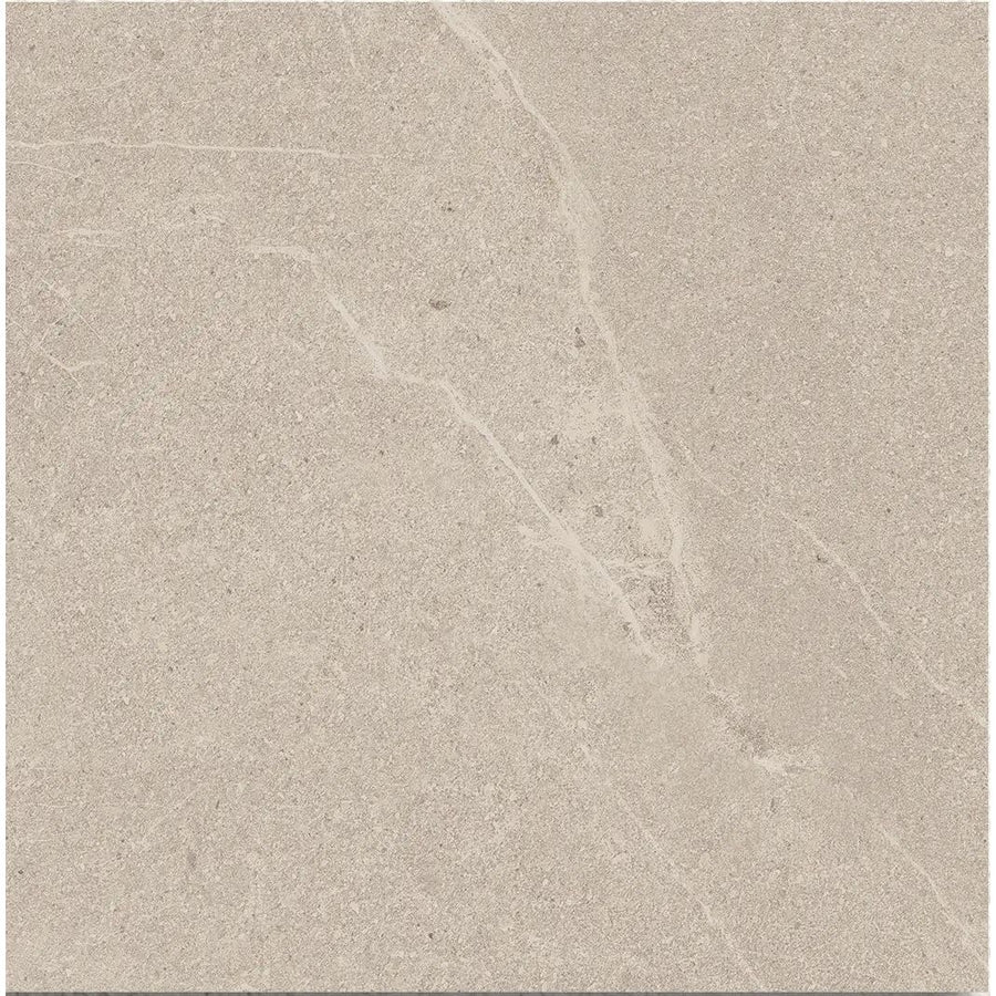 Athens Beige Mat 59.8 x 59.8cm glazed porcelain stone effect tile face