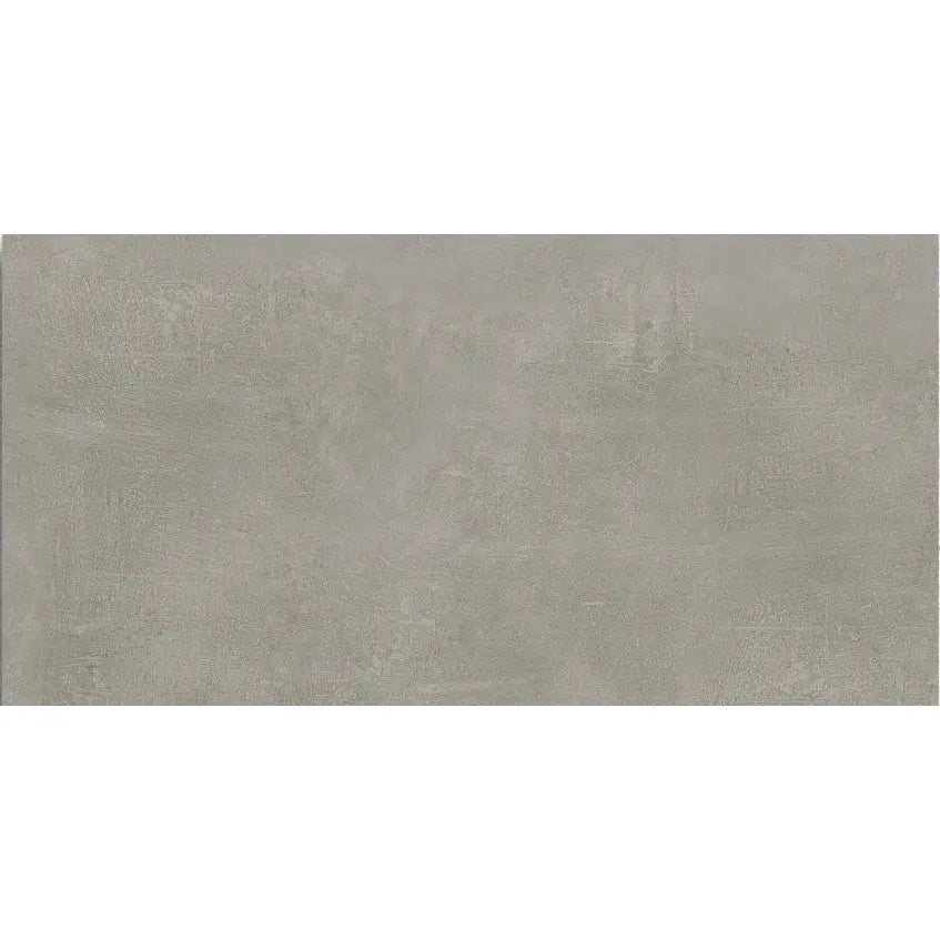 Stark Pure Grey 30 x 60cm glazed ceramic stone effect tile face