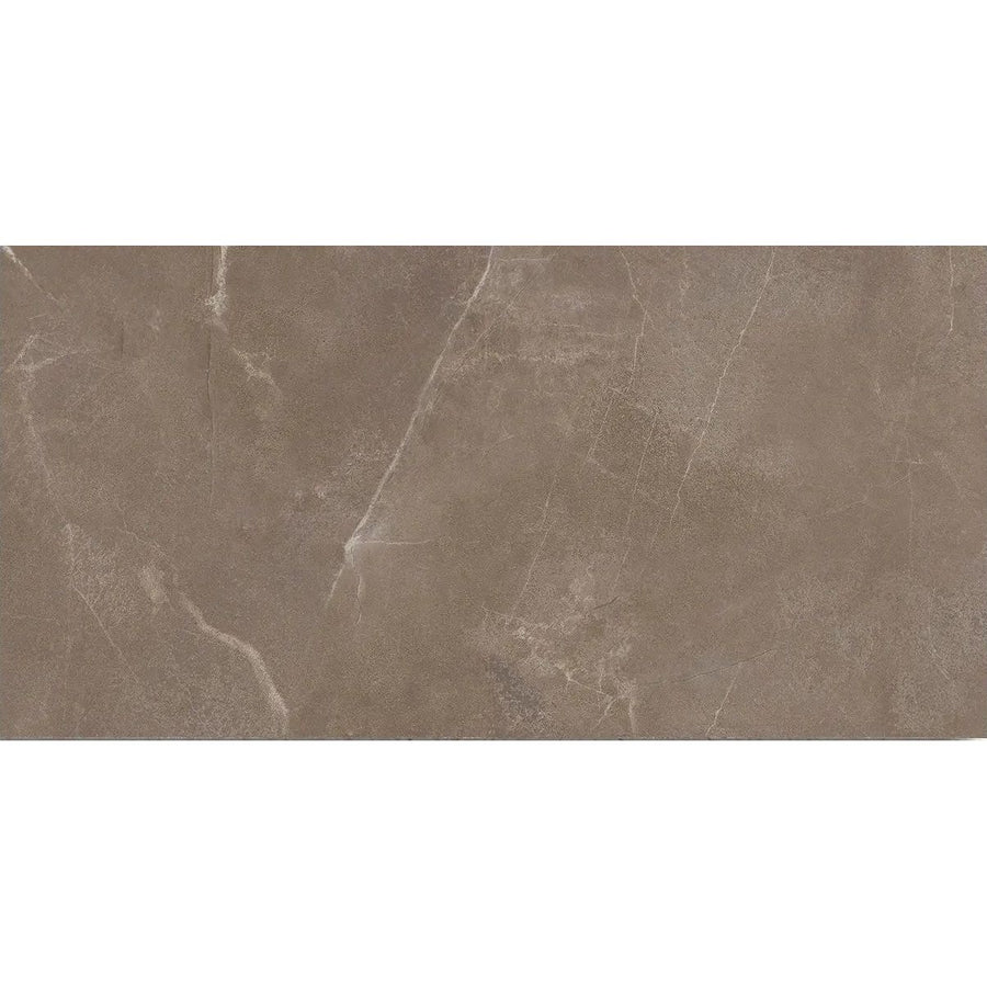 Creekstone Taupe 29.7 x 59.7cm porcelain stone-effect tile face