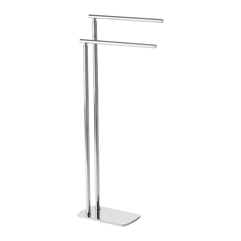 Florida Towel Stand in Chrome - Origins Living