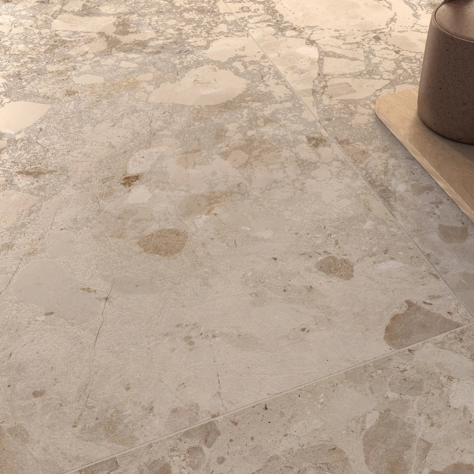 Bord Sand 60 x 120cm Porcelain Tile – close-up detail