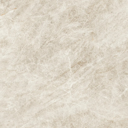 Cream-colored fluffy faux fur fabric with soft textured surface from marvel diva taj mahal polished and matt collection