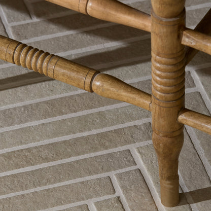 Abbey Porcelain Parquet Blend Wall & Floor Tile 3.8x38cm