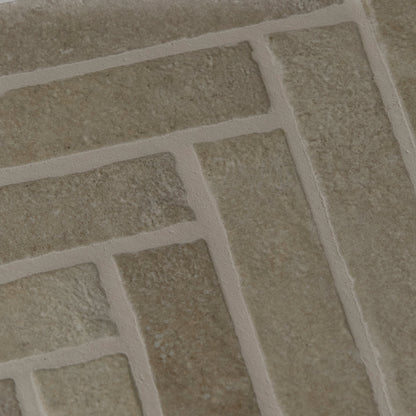 Abbey Porcelain Parquet Blend Wall & Floor Tile 3.8x38cm