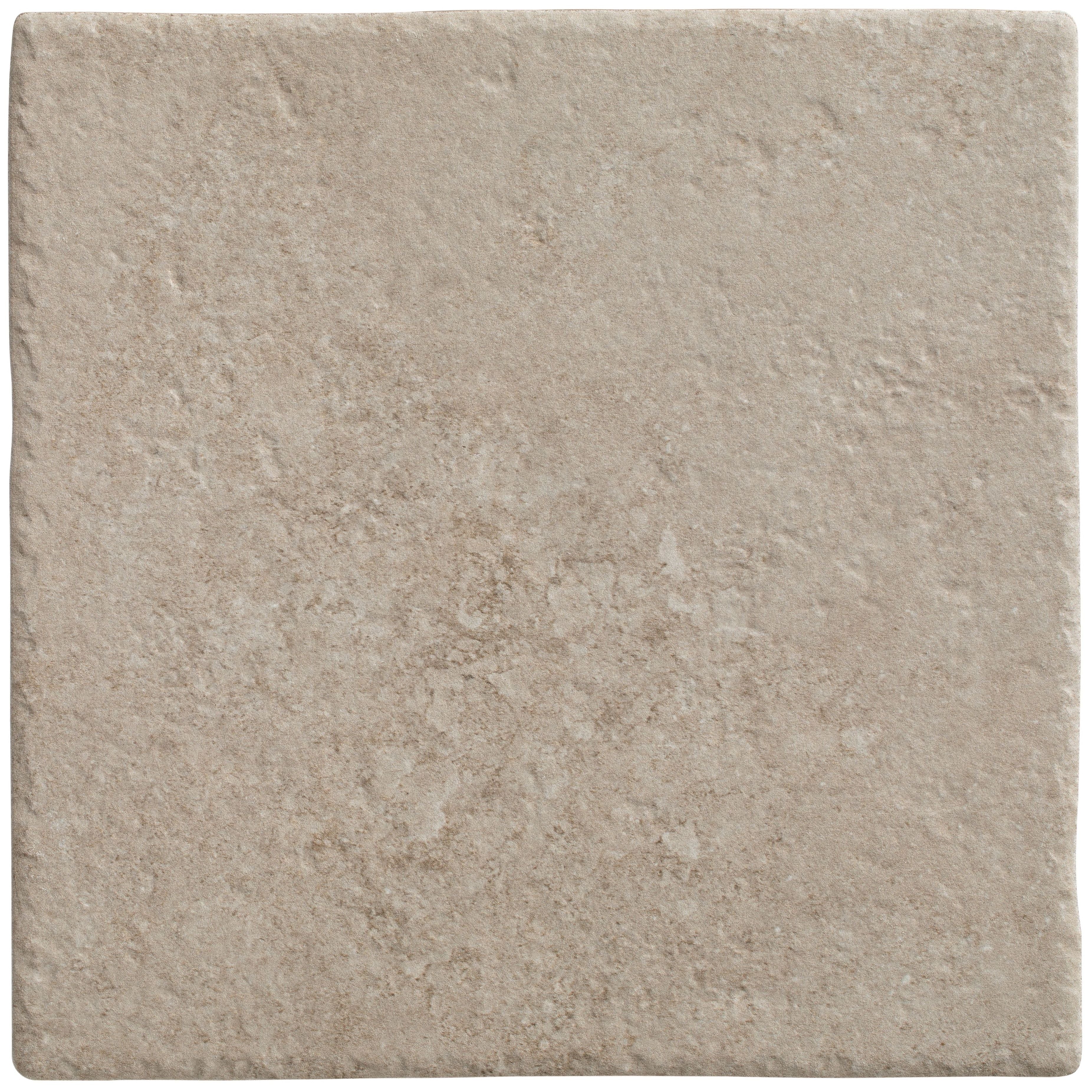 Abbey Porcelain Square Dove Wall & Floor Tile 25x25cm