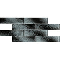 Ammon Brickbond Glass Mosaic Wall Tile