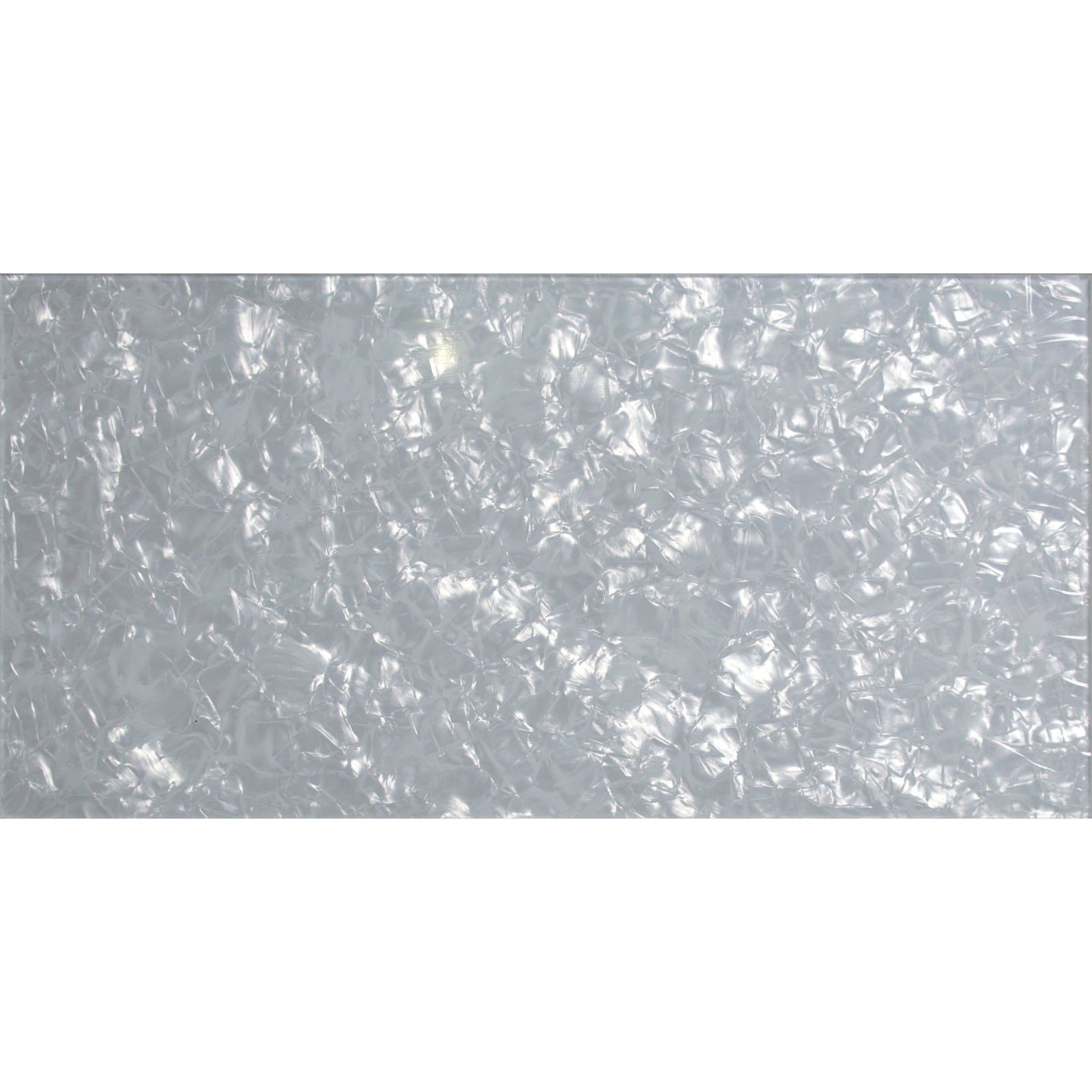 Arctic Crushed Pearl Decorative Glass Wall Tile
