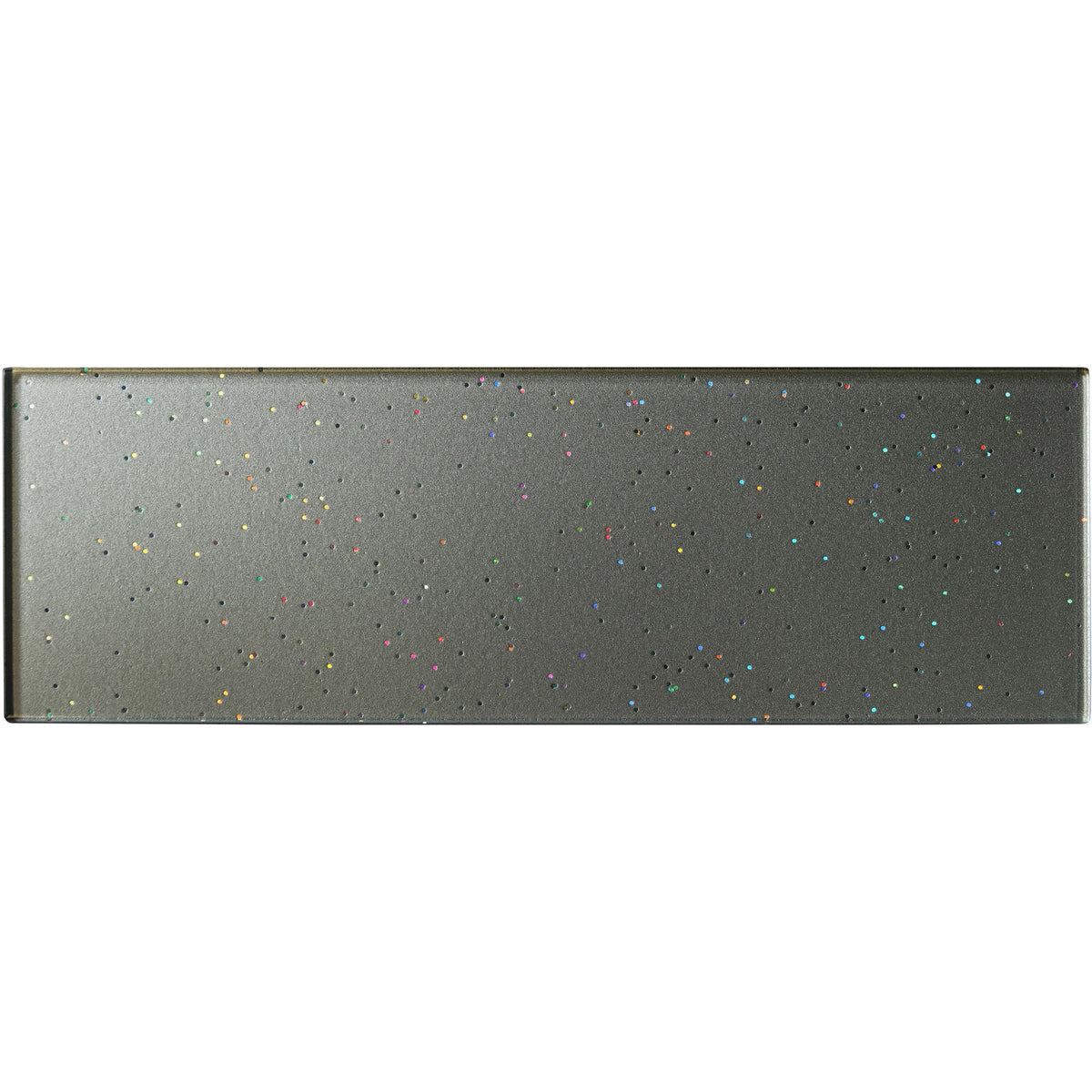 Argent Sparkling Effect Glass 30 x 10cm Wall Tile