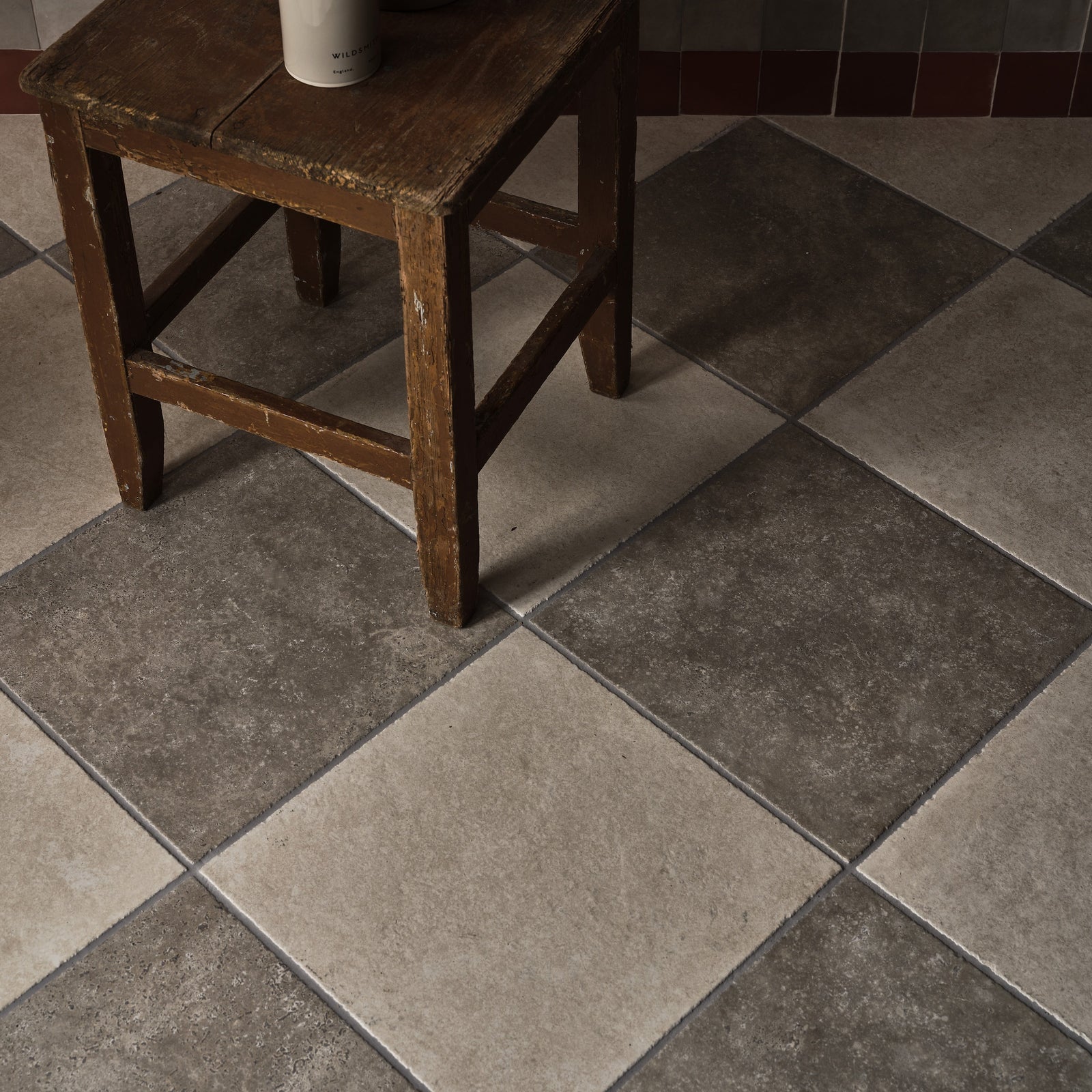 Ascoli Porcelain Grigio 40 x 40cm Wall & Floor Tile – detail view 3