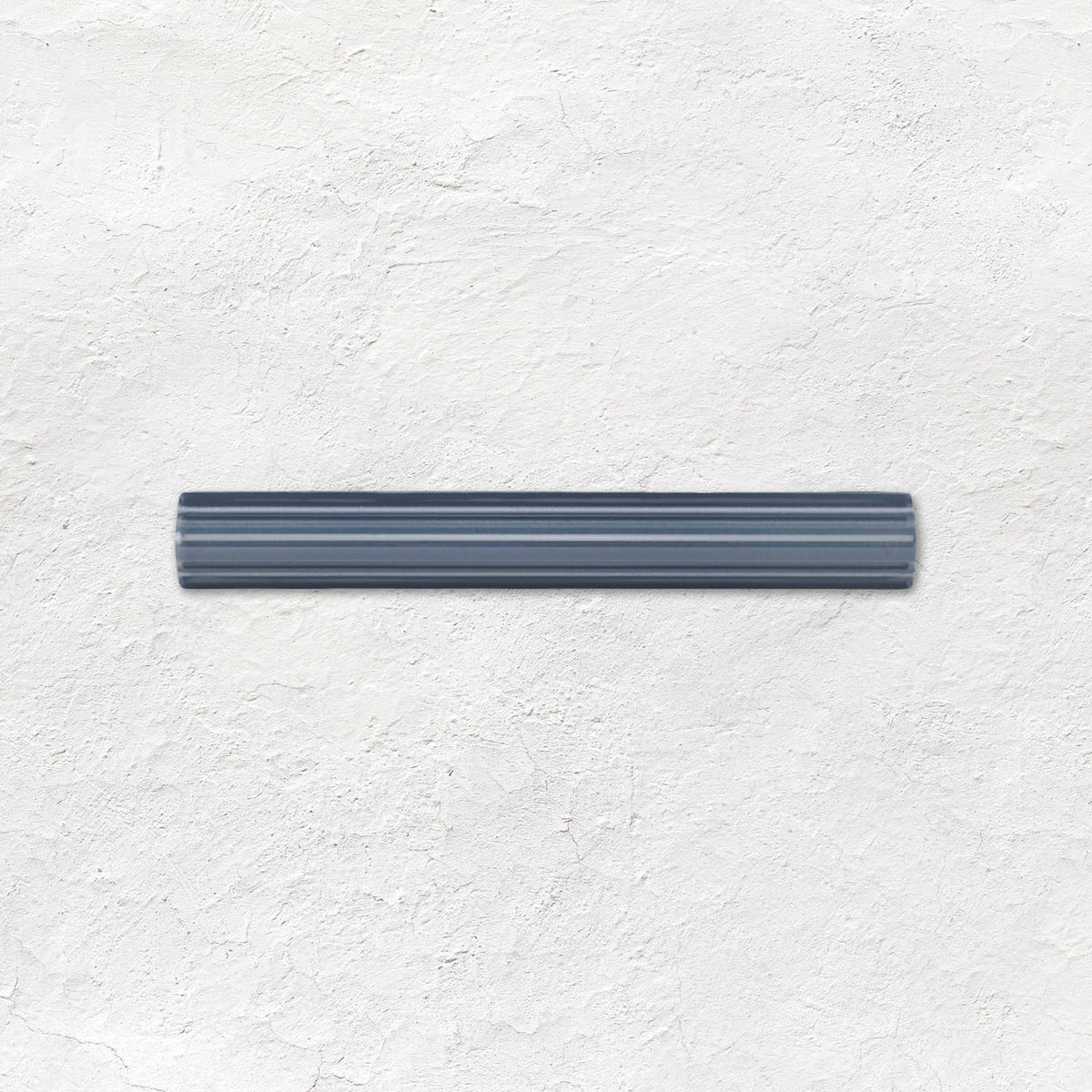 Ascot Blue Astragal Moulding Ceramic Wall Tile 152x21mm - Gloss