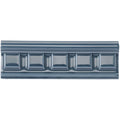 Ascot Blue Dentil Moulding Ceramic Wall Tile 152x50mm