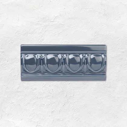 Ascot Blue Egg & Dart Moulding