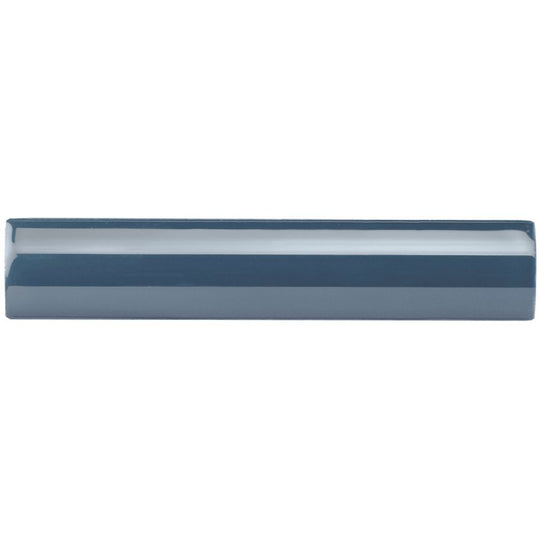 Ascot Blue External Corner Ceramic Wall Tile 152x30mm - alternate view