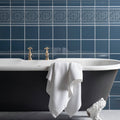 Ascot Blue Field Tile 152x152mm
