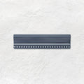 Ascot Blue Hogarth Moulding Ceramic Wall Tile 152x38mm