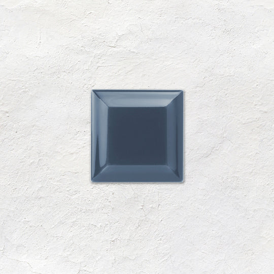 Ascot Blue Metro Bevelled Tile 75 x 75mm
