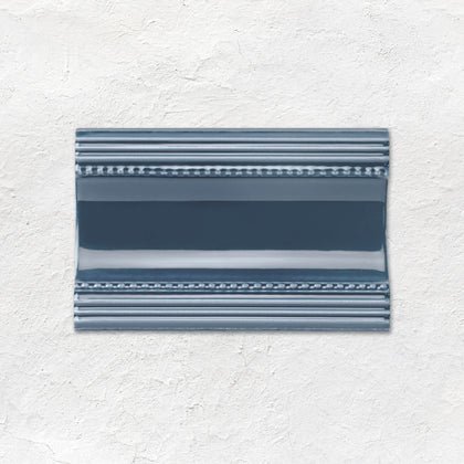 Ascot Blue Plain Cornice