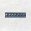 Ascot Blue Rope Moulding Ceramic Wall Tile 152x40mm