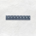 Ascot Blue Scroll Moulding Ceramic Wall Tile 152x29mm