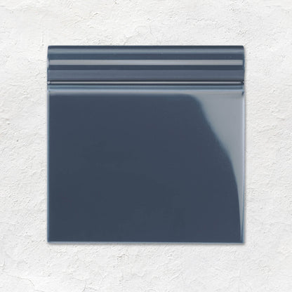 Ascot Blue Skirting Tile 152x152mm