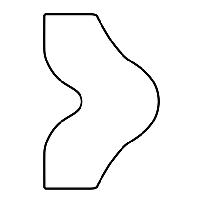 Astragal Moulding Side Profile