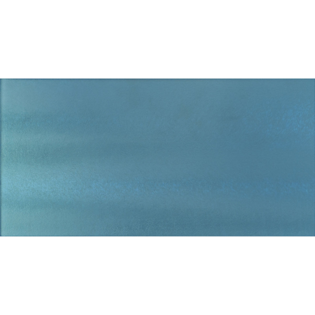 Aurora Borealis Aqua Frosted Decorative Glass Wall Tile - Blue